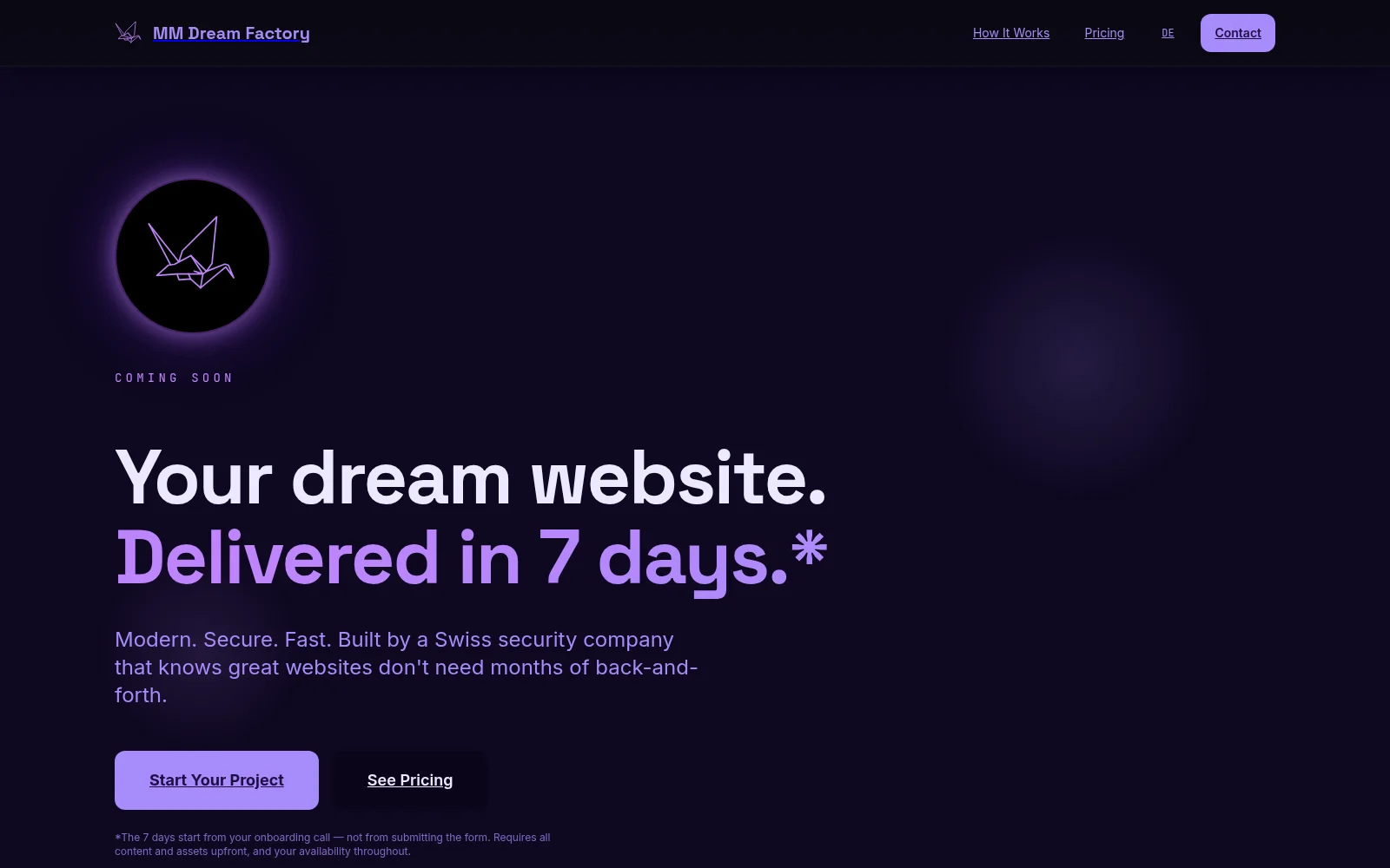 MM Dream Factory hero